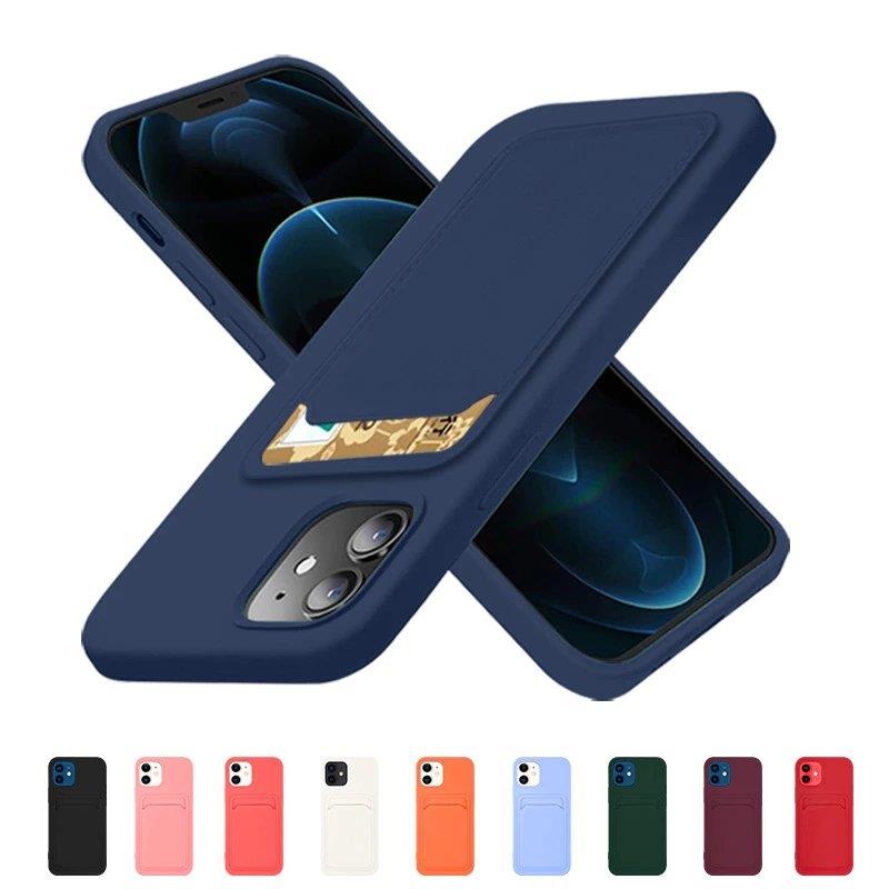 Dėklas Card Case Xiaomi Redmi 9 - Raudona