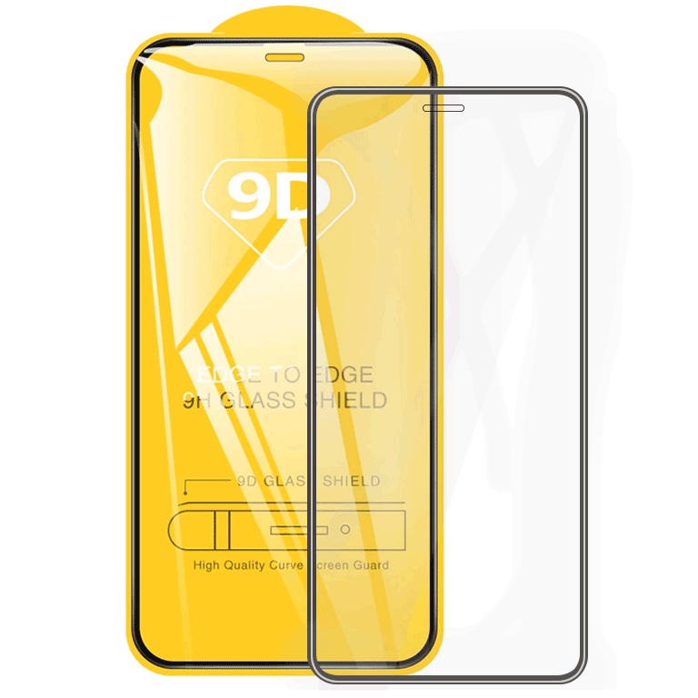 9D apsauginis stiklas Fenix Xiaomi Redmi 10 - Juoda