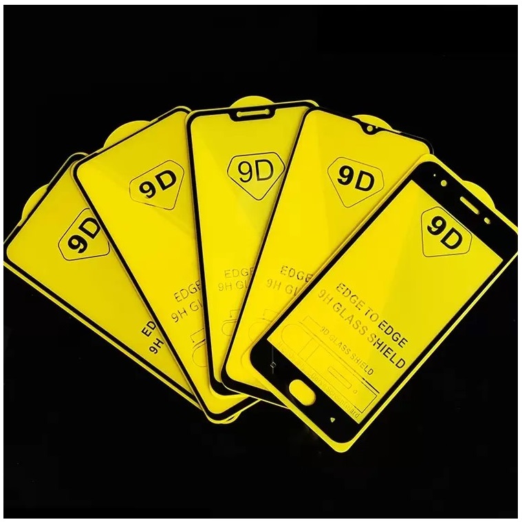 9D apsauginis stiklas Fenix Oppo A36/A76/A96 - Juoda