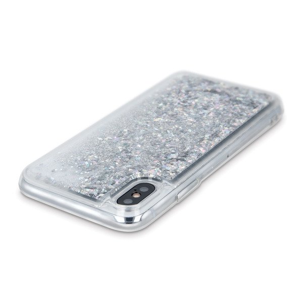 Blizgantis dėklas Huawei Mate 30 - Sidabrinė