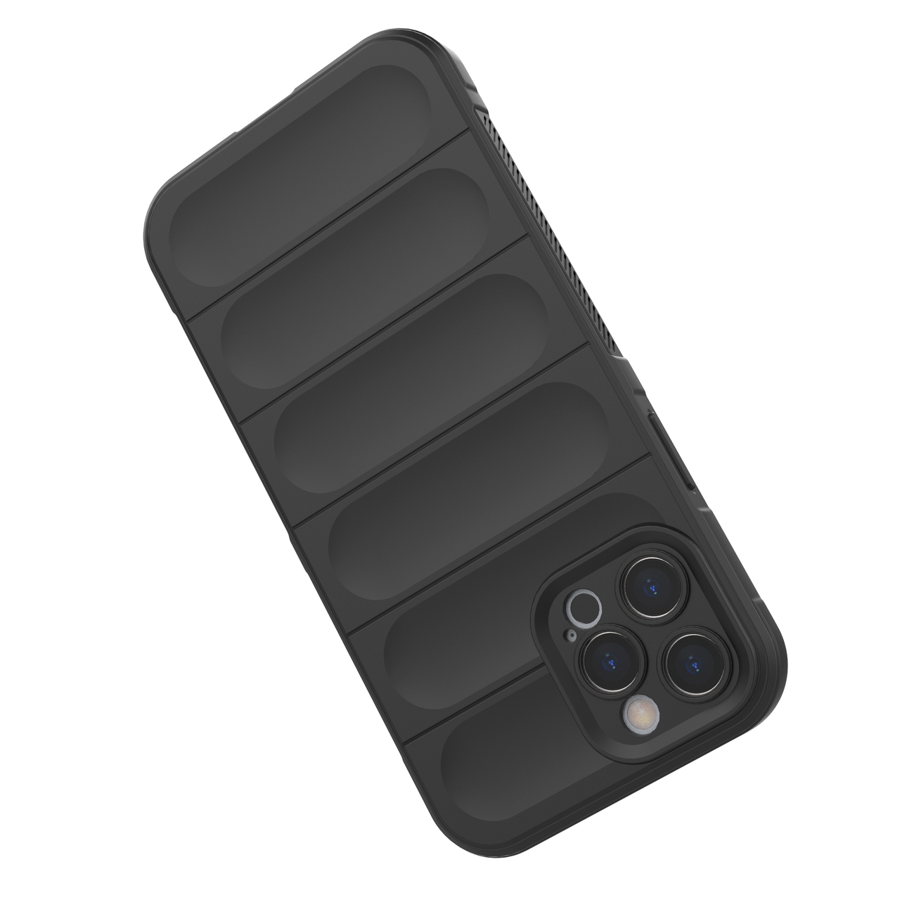 Magic Shield dėklas Apple iPhone 12 Pro Max - Juoda