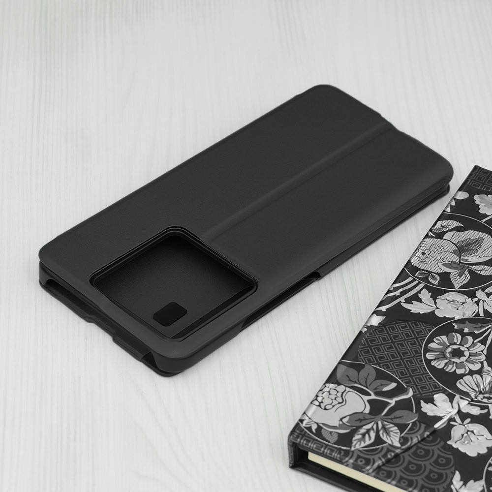 Elegantus knyginis dėklas View Case Xiaomi 13T/13T Pro - Juoda