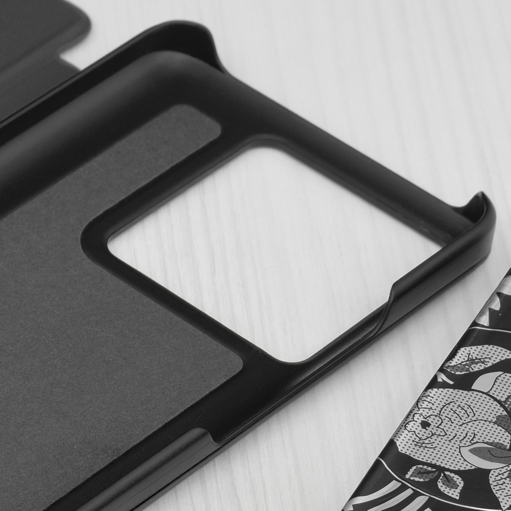 Elegantus knyginis dėklas View Case Xiaomi 13T/13T Pro - Juoda