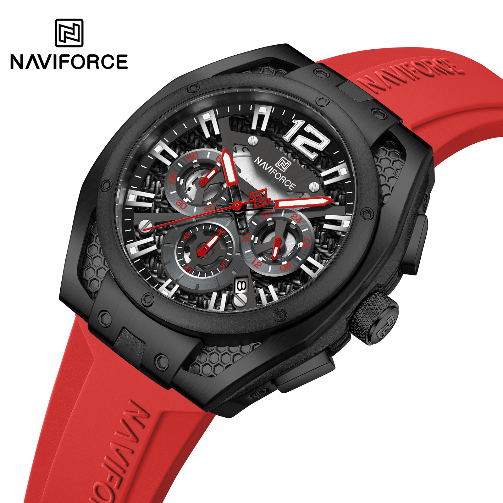Laikrodis NAVIFORCE MA-38609 - Juoda
