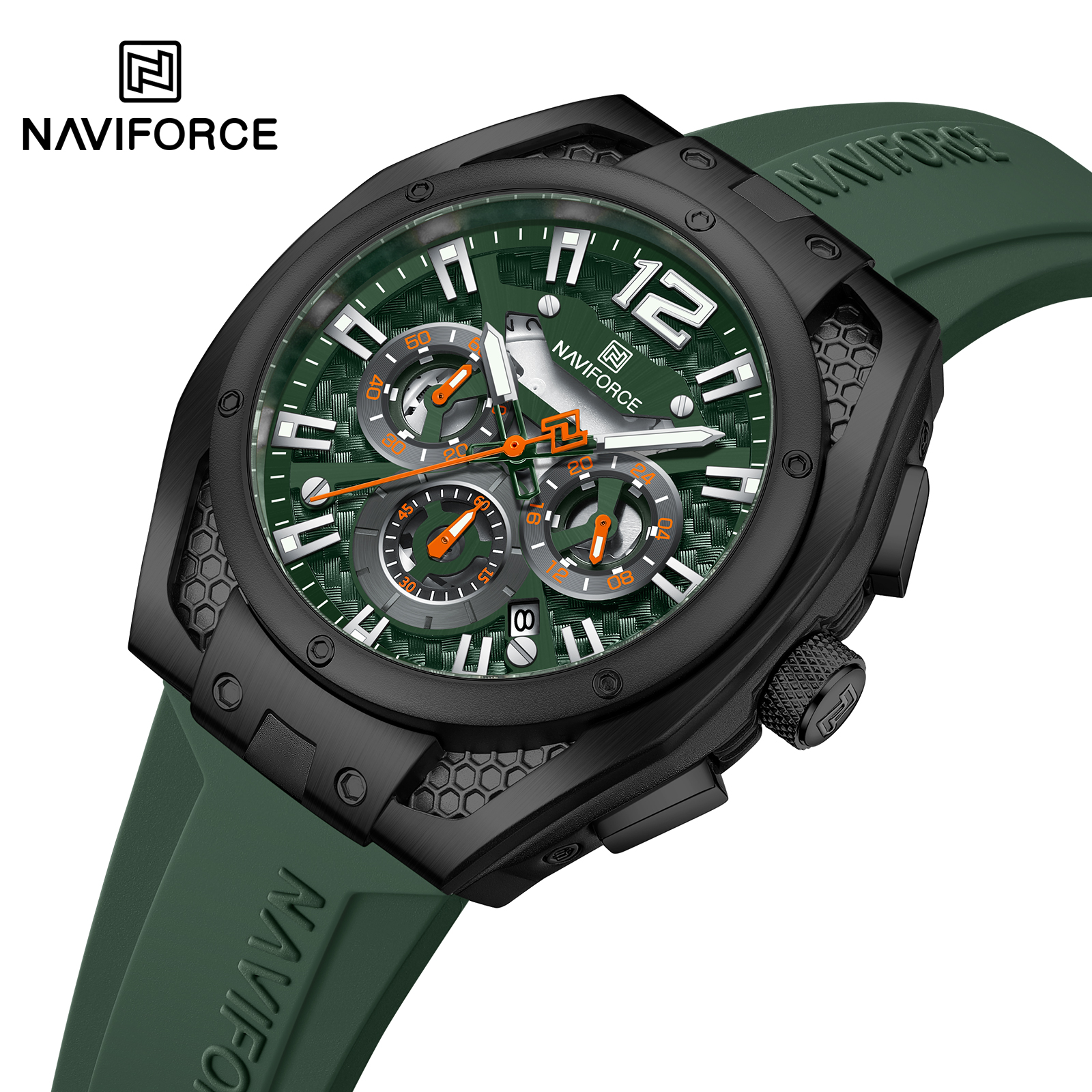 Laikrodis NAVIFORCE MA-38609 - Juoda