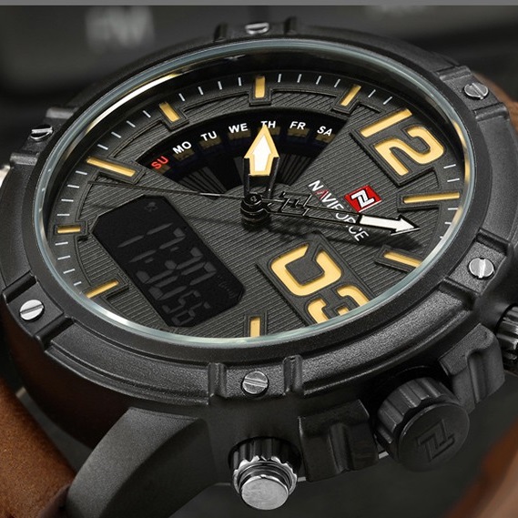 Laikrodis NAVIFORCE WA-2841 - Ruda / Juoda