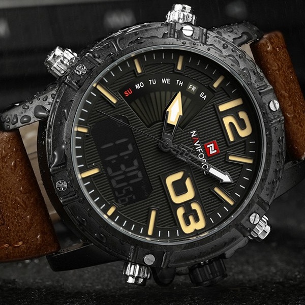 Laikrodis NAVIFORCE WA-2841 - Ruda / Juoda