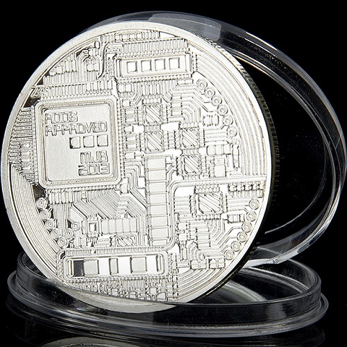 Bitcoin moneta - Auksinė