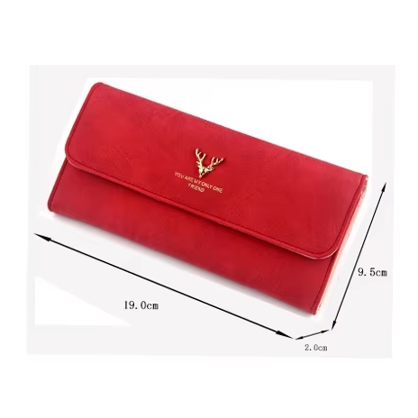 Piniginė CO-35836 - Raudona