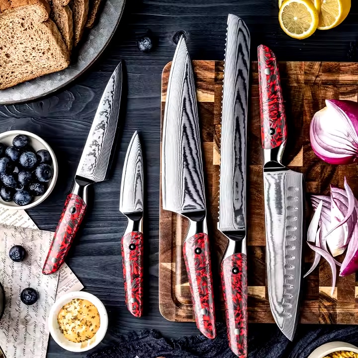 Damaskinis virtuvinis peilis MA-35087 - Chef