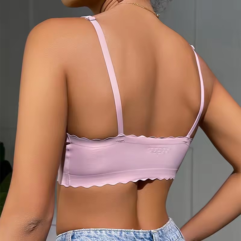 Bešvė liemenėlė EL-30855 - Violetinė / L