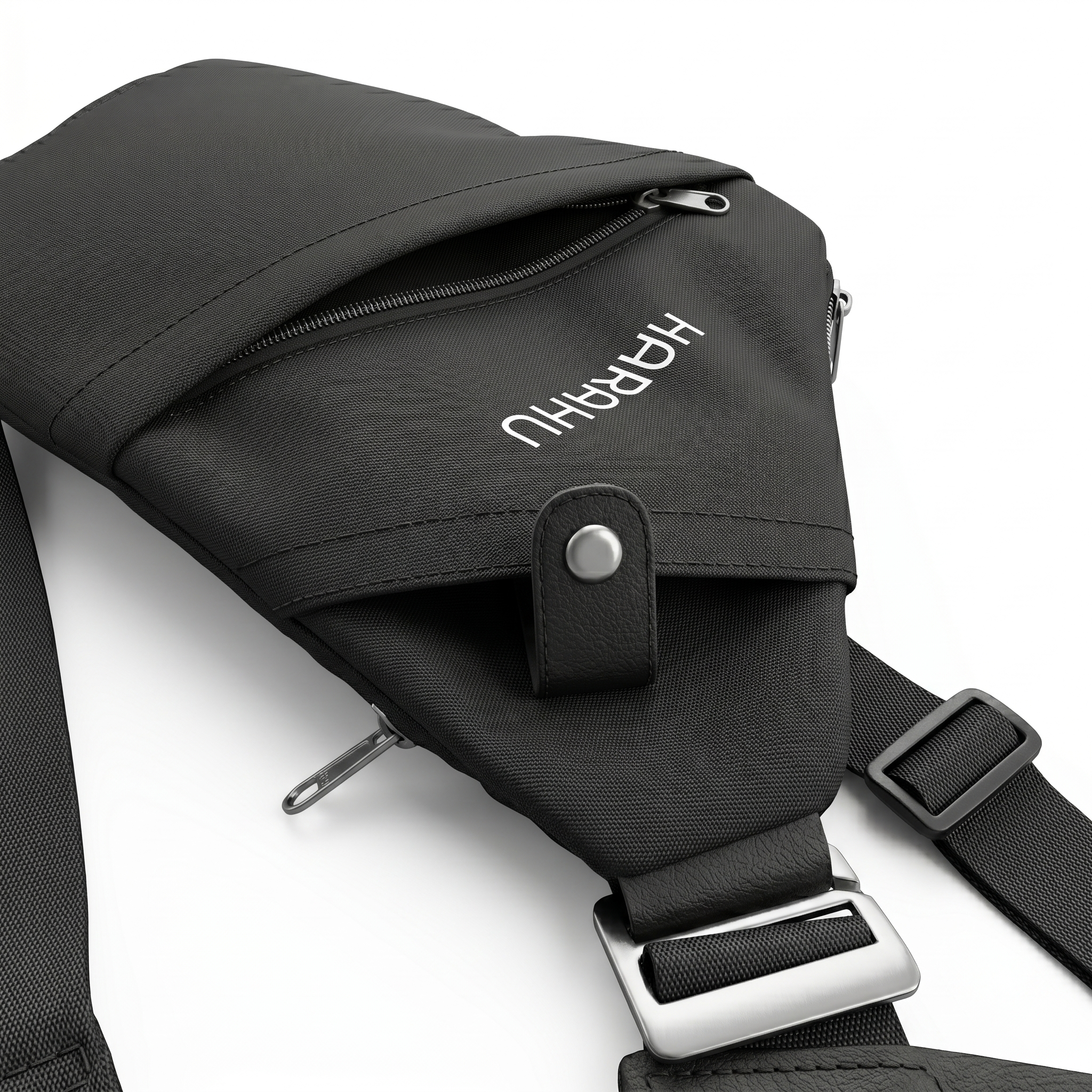 Vyriška Crossbody Rankinė HARAHU Vector - Juoda