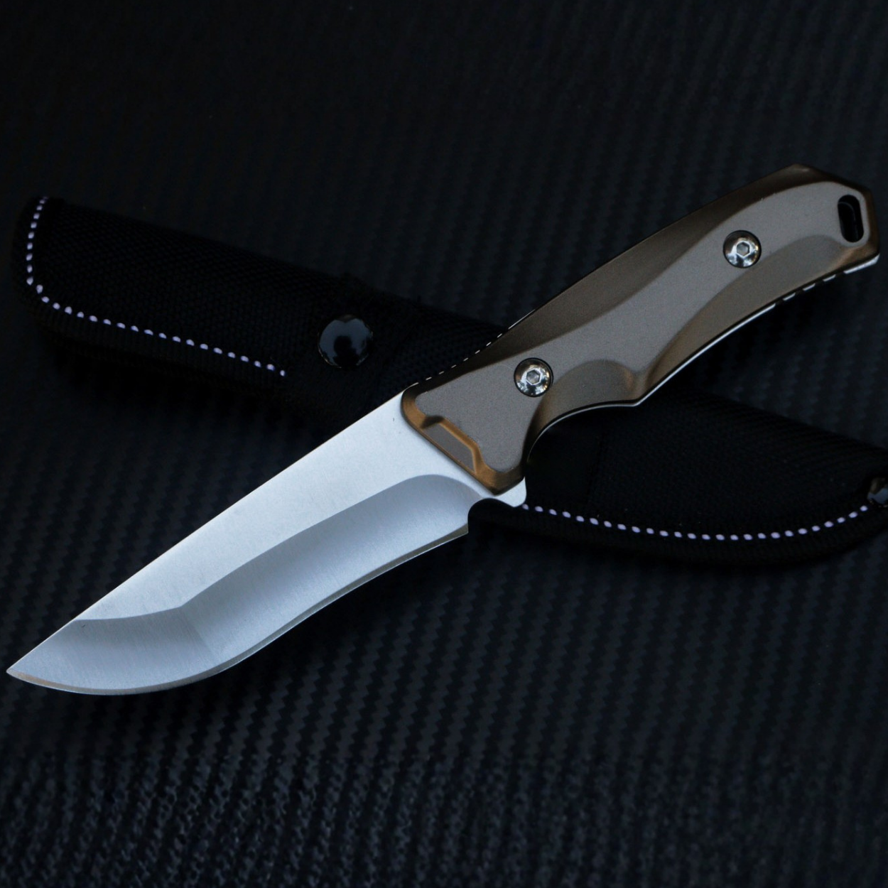 Outdoorinis Peilis ST - 40349 - Sidabrinė