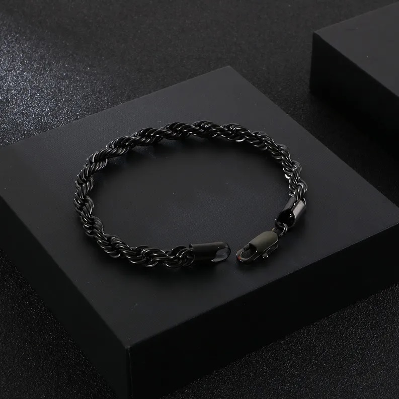 Apyrankė DA-34709 - Juoda / 19cm / 6mm