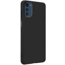 Silikoninis Soft Case Dėklas Motorola Moto E32/Moto E32s - Juoda