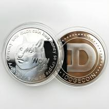 Dogecoin moneta - Sidabrinė