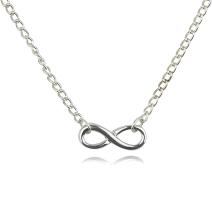 Infinite Chain kaklo papuošalas - Sidabrinis