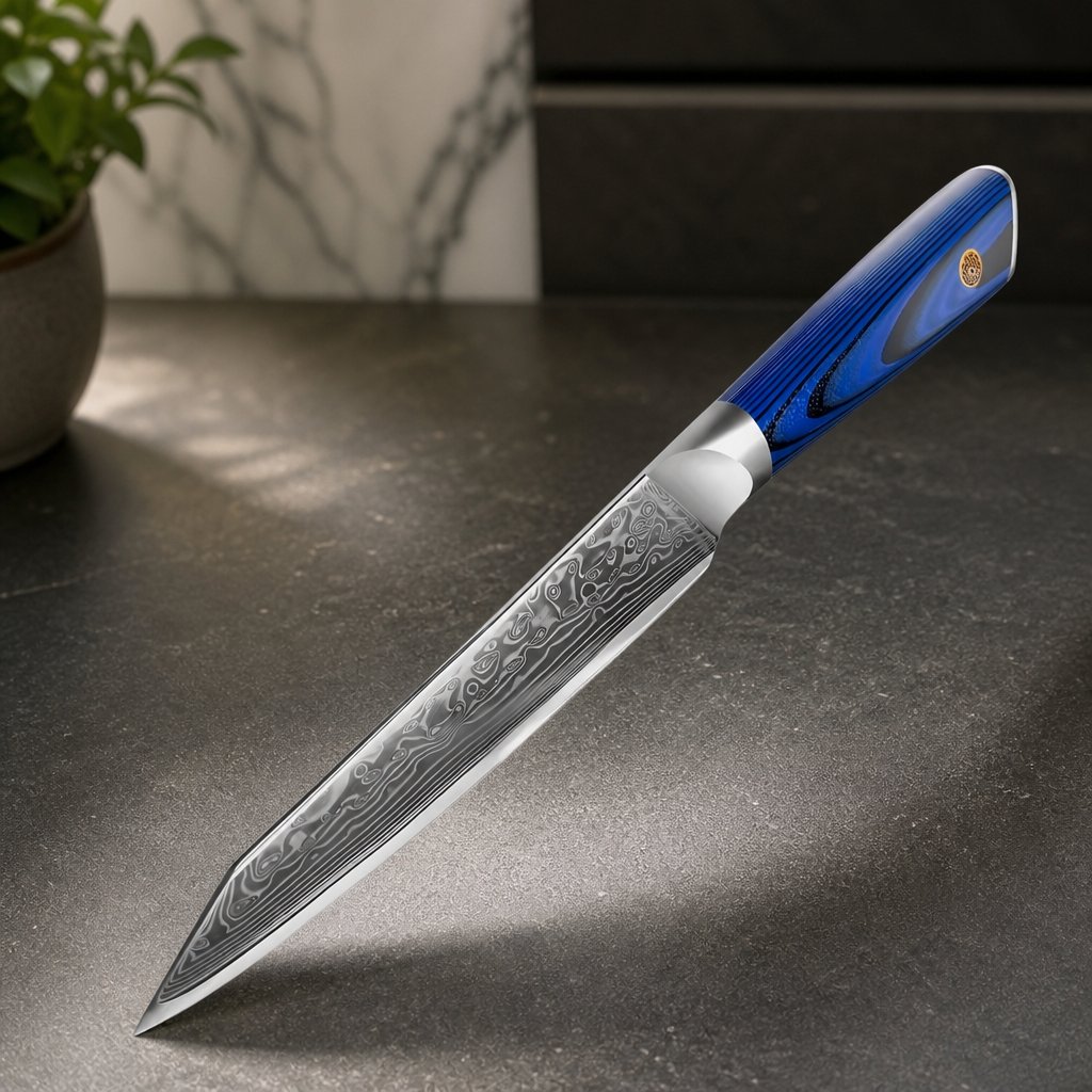 Damaskinis virtuvinis peilis SA-20235 - Utility