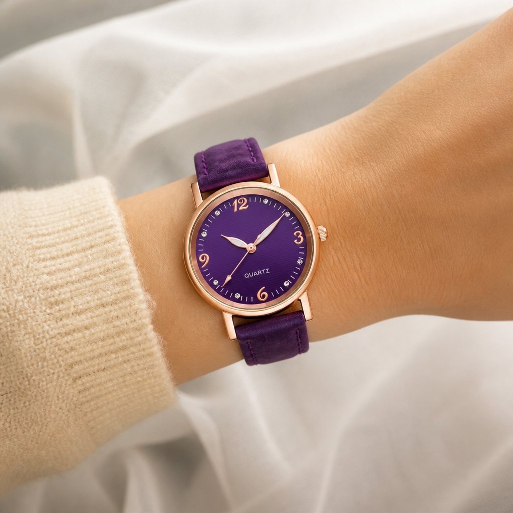 Laikrodis IV-33574 - Violetinis